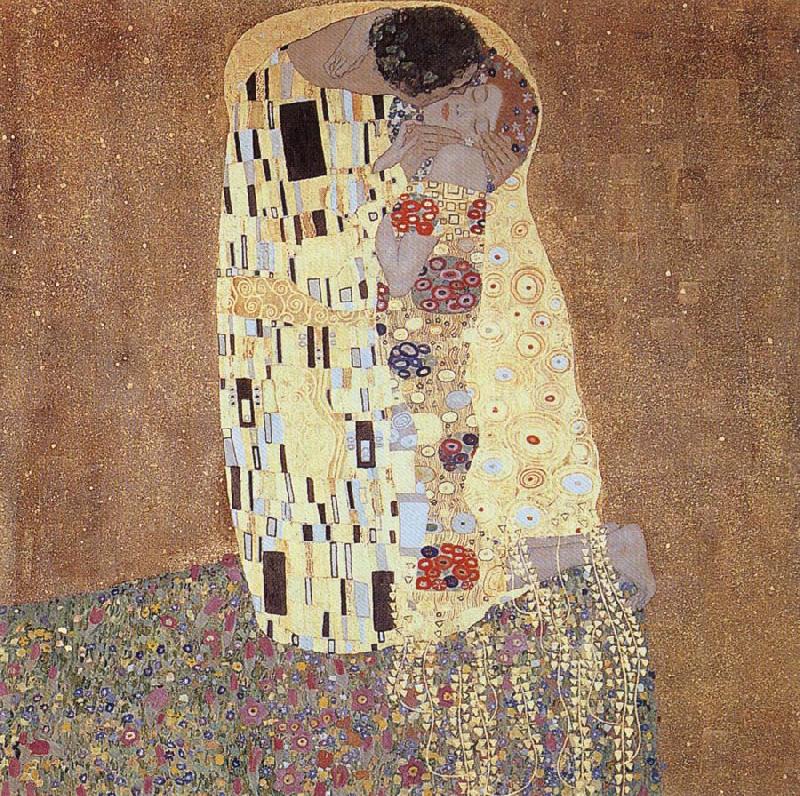 The Kiss, Gustav Klimt